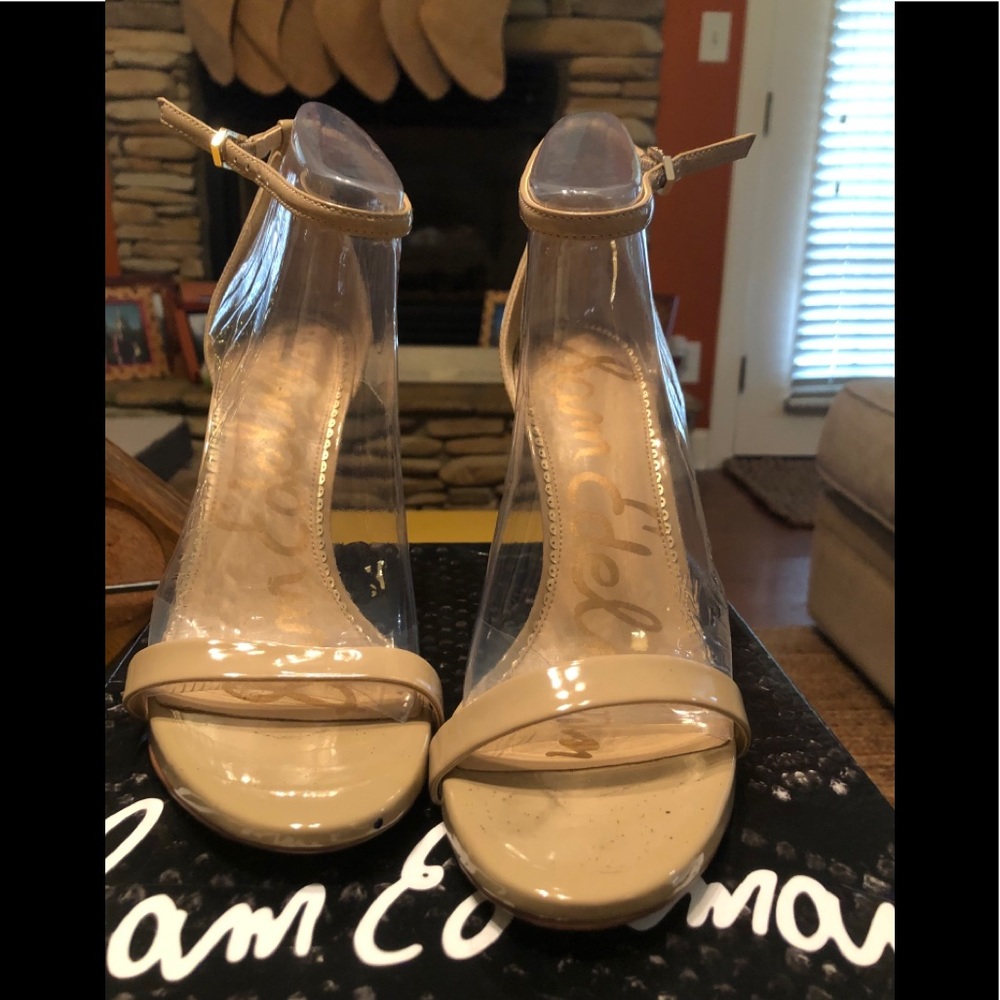 Same Edelman size 9 nude heels